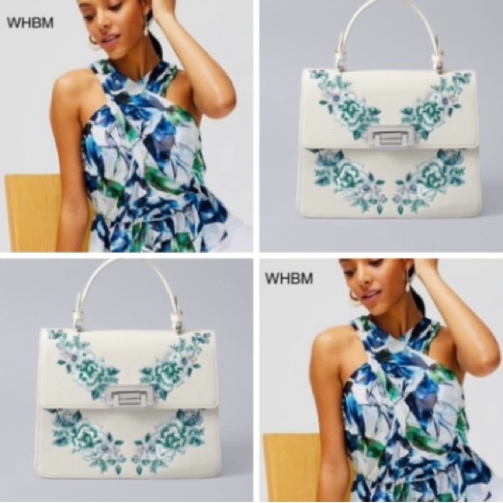 New - WHBM - Women’s Top & Handbag Bundle